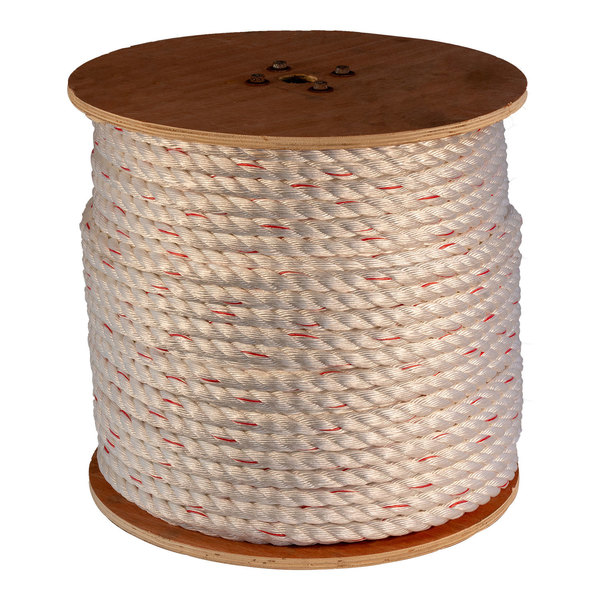 General Work Products 3-STRAND POLY DACRON COMBO ROPE 3/8" Diameter, 600Ft L PD3/8